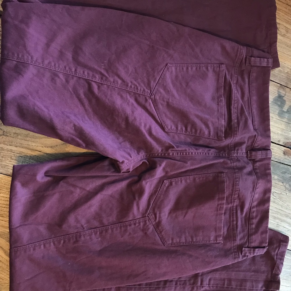 Brooks brothers maroon khaki pants